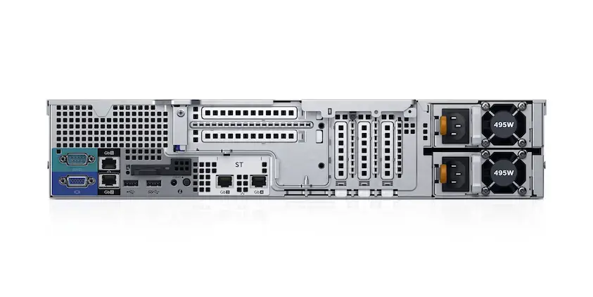 dell poweredge r530 backpanel