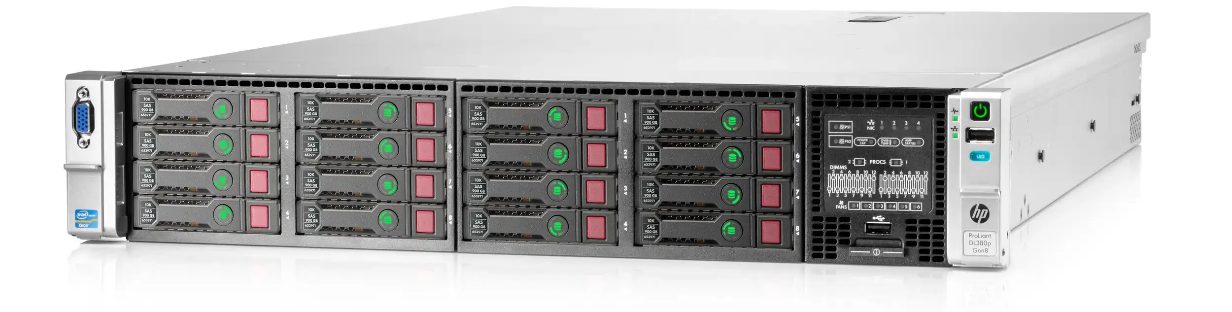 HP Proliant DL380p Gen8 Server