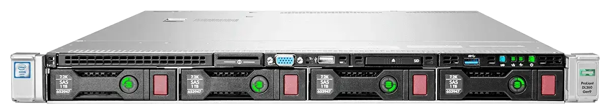 HP Proliant DL360 Gen9 Server